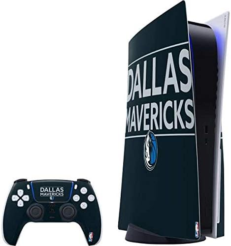 Skinit Decal Gaming Skin Compatible with PS5 Bundle - Officially Licensed NBA Dallas Mavericks Canvas Design