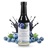 Dr. Fuhrman's Vinegar Dressing | All-Natural Dressing Made With Clean Ingredients | No Artificial Flavors or Added Sugar Healthy Low Calorie Vinegar | USA Made & Doctor Formulated | Blueberry