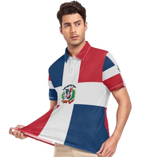 Polo pour homme GuoChe idéal pour le golf et les t-shirts athlétiques du quotidien