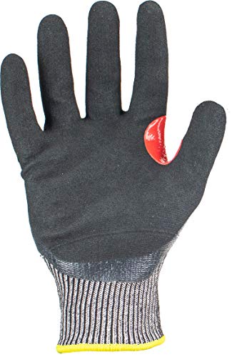 Ironclad Command Touchscreen Nitrile Cut Resistant Glove; Sandy Nitrile Coating, Touchscreen Infused Palm, A5 Cut Resistant, Sized Xs, S, M, L, Xl, Xxl (1 Pair), Skc5Sn-04-L, Large #TOP1