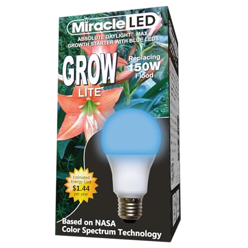 Miracle LED Blue Spectrum Ultra Grow Light Bulb for Pet Greens by Miracle LED - Used condition - US$6.92