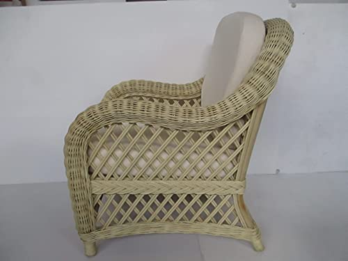 profondità cm 78 fantasie d oriente POLTRONA VIMINI RATTAN NATURALE MIDOLLINO POLTRONA CM 69x78x86 h H VIMINI CON CUSCINI SFODERABILE INTERNO ED ESTERNO GIARDINO
