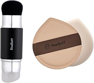 Dual blush brush + pang pang puff