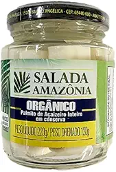 Palmito Açaí Inteiro Orgânico Salada Amazônia 220g