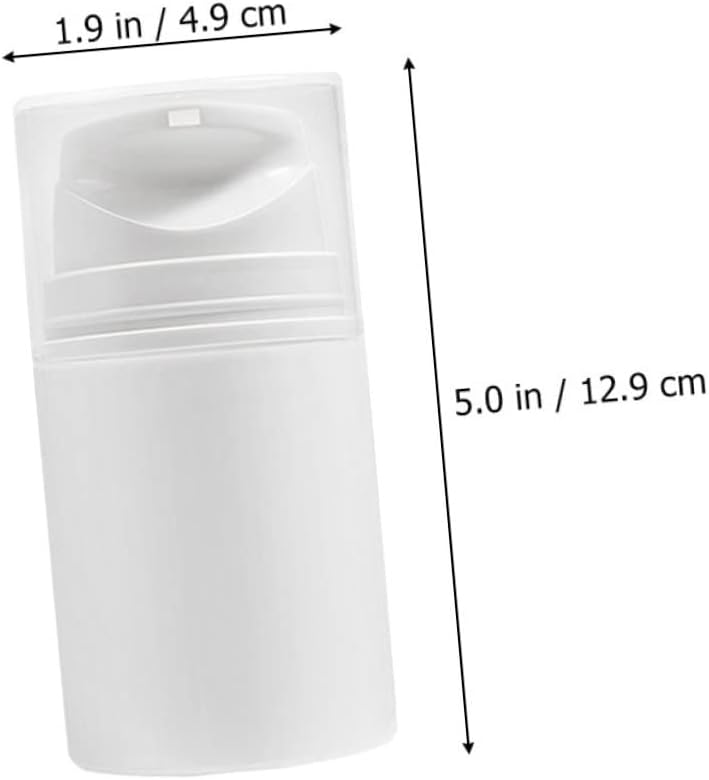 2pcs Vacuum Lotion Pump Dispenser Bottles, 100ml PP Press image 2