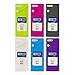 Assorted Color Slider Pencil Case (Pack of 6)
