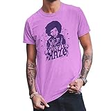 Jimi Hendrix 1960's Psychedelic Musical Icon Afro Purple Haze T-Shirt Tee