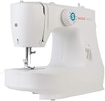 SINGER® M2100 Léger & Machine à coudre compacte avec kit d'accessoires 8 Livraison de points de repère intégrés 63 Applications de points de repère LED lampe & Facile. 4-step Bouton de trou Idéal pour le prêt et la couture