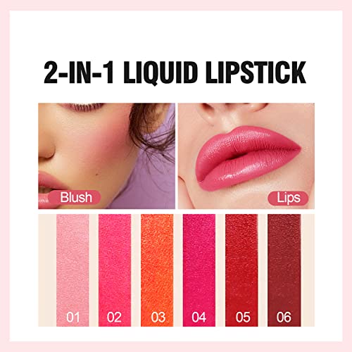 Ktouler 6 Pcs Tinted Lip Oil Lip Makeup, Lip Glow Oil Glossier Lip Gloss Lip Oil Hydrating Long-Lasting Lipgloss Sets For Women #TOP3