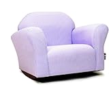 Gingham Rocking Chair for Kids – Soft Microsuede Upholstery, Sturdy Wooden Frame, Ergonomic Padded Seat, Smooth Rocking Motion, Easy to Clean, Ages 2–5, Perfect for Bedrooms & Playrooms.