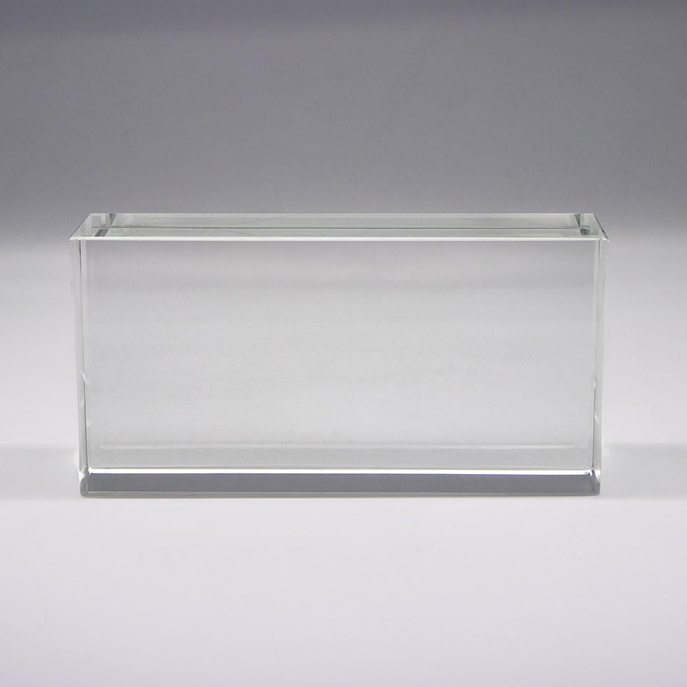 Fuchs Design Szklany clinker Crystal Collection Pure polerowany, ok. 20 x 10 x 5 cm