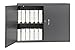 Durham 060-95-WSS Fixed Slotted Shelf Aerosol Cabinet, Gray
