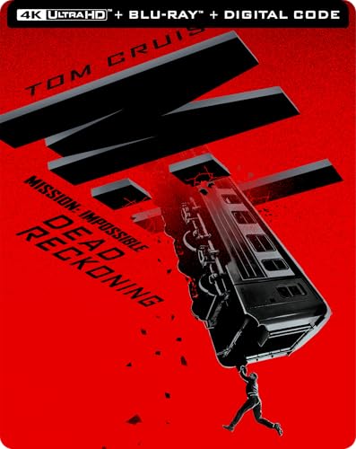 Image of Mission: Impossible - Dead Reckoning Limited Edition Steelbook Reprint [4K Steelbook +Blu-Ray]