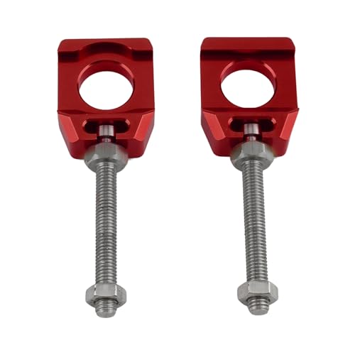 Régulateur de chaîne CNC 20mm rouge pour ajuster précisément la tension sur Talaria Sting