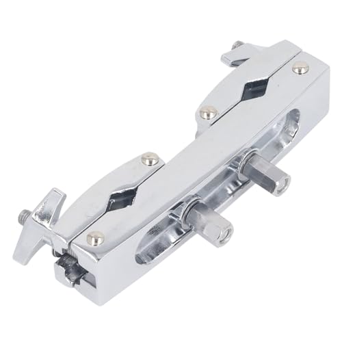Alomejor Cymbal Stand Multi Clamp, Soporte Ajustable para Batería con Abrazadera de Aleación Reforzada para Expansión de Kit de Percusión miniatura 2