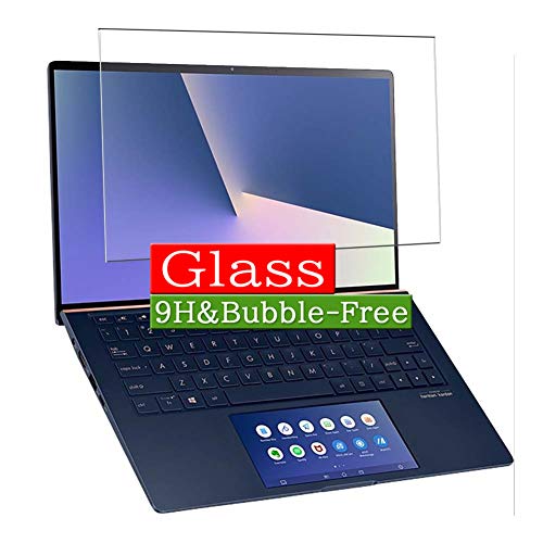 Vetro Temperato Pellicola Protettiva Compatibile con ASUS ZenBook 14 UX434FLC 14 Visible Area Protezioni Schermo Cover Non Piena Copertura