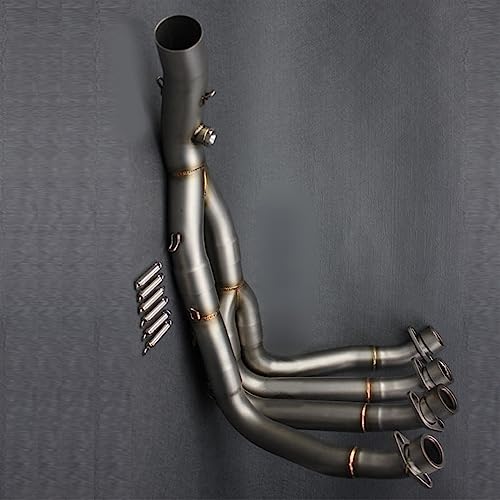 Système d'échappement Yamaha YZF R6 avec collecteur intermédiaire inox titane 2006-2014