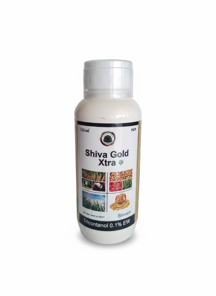 Shiva Gold Xtra - Triacontanol 0.05% Ec, Plant Tonic (500 ml), Liquid-image-42