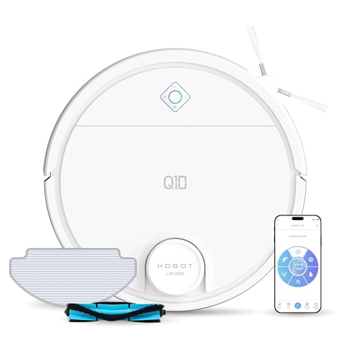 Hobot LEGEE Q10 Robot Vacuum With Mop, Corner & Edge Cleanin
