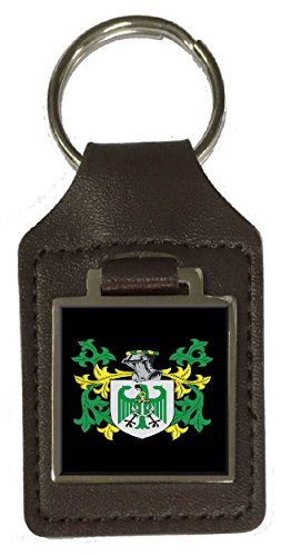 Porte-clé en cuir Jeffrey Heraldry pour clés de maison