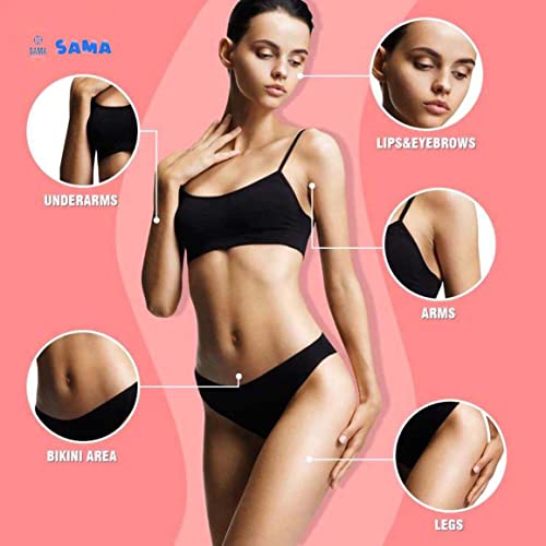 Sama Lavender 1 Kg / 2.2 Lbs Hair Removal Wax Waxing Whole Body Intimate, Legs, Face And Arms Hard Wax Wax Pearls Easy To Use Wax Beads #TOP1