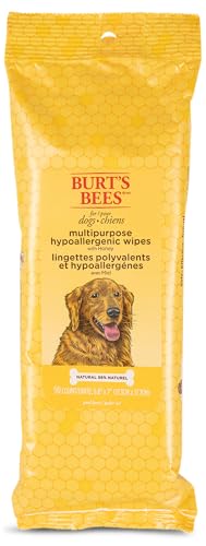 Burt's Bees for Pets Multipurpose Dog Wipes with with Honey, 98% Natural Origin Formulas, Hypoallergenic Dog Wipes Cleaning, Dog Cleaning Wipes, Dog Wipes for Paws and Butt, 50ct - Image 3