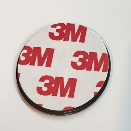 Herzmensch Christophorus-Plakette klein fürs Auto Schutzpatron Autoplakette Gute FAHRT Schutzengel selbstklebend 3,5 cm Heiliger Christopherus blau weiß Email