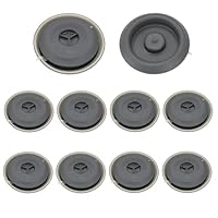 SIXHAOBU 10 Stück 40 mm Tüllen-Unterbodenstopfen wasserdichte Gummistopfen N90964902 Karosseriestopfen Gummistopfen Stopfen für Audi, für VW Chassis