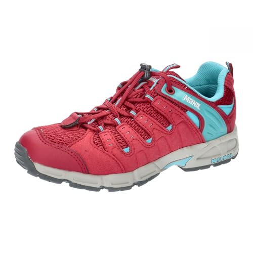 Meindl Kinder Schuhe Snap Junior 2046 Rubinrot/Türkis 34