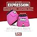 Jeffers Expression No Turn Bell Boots for Horses - Purple & Pink, Medium | Shock Absorbing Hoof Protection | Secure Double Hook & Loop Closure, Perfect for Turnout, Training, & Riding - 1 Pair