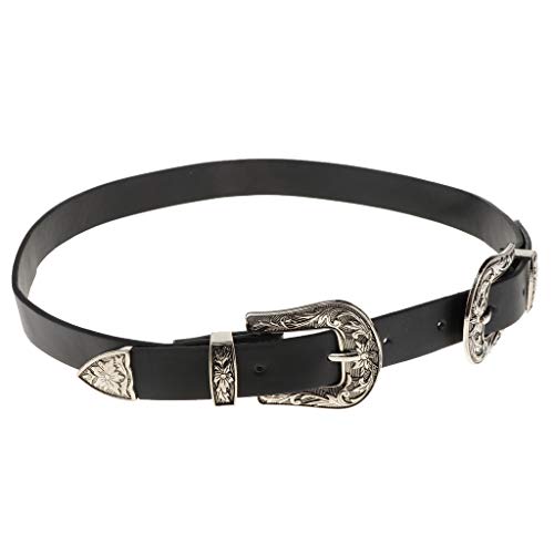 Homyl Cintos De Couro Para Mulheres Jeans Cinto Com Cinta De Cinto Com Fivelas De 2 Pinos De Largura