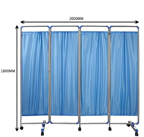 Paravent médical pliable et amovible pour intimité des soins - 7