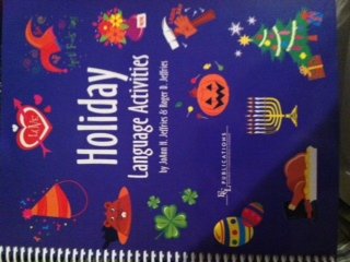 Unknown Binding Holiday Language Activities Book