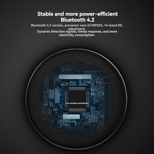 Caisson de basses d'extérieur et mini haut-parleur Bluetooth portable sans fil BM3DE - 4
