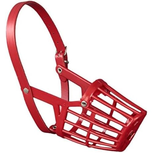 Arppe 1810010401 Maulkorb Kunststoff Größe 4 rot