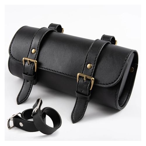 Sacoche moto pour Bobber et Chopper grand soin de finition sac de selle en cuir PU