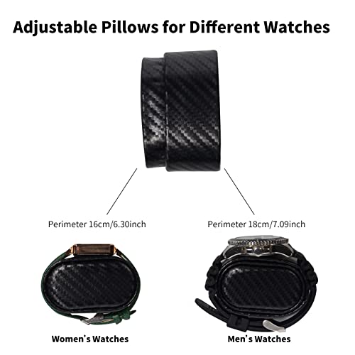 image for ZOEJOE Single Watch Winder Box for Men and Women Automatic Watches Org