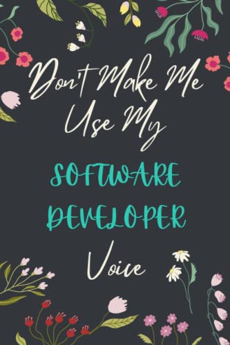  Software Developer Notebook: Lined Blank Notebook Journal for Software Developer to Write in