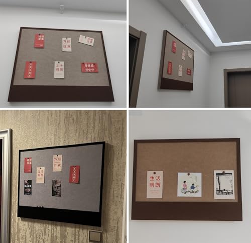 Cache-panneau électrique feutre gris cache-boîte disjoncteur 58x46 - 3