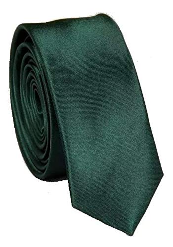 Gravata Slim Fit Sport (Verde Musgo)