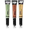 LA-Girl-Pro-Conceal-Set-Orange-Yellow-Green-Correctors-Pack-of-3-LAX-GC990GC991GC992-B L.A. Girl Pro Conceal Set Orange, Yellow, Green Correctors, Bundle of 3 (LAX-GC990+GC991+GC992-B)