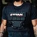 Titan Fitness Iron Weights for Weighted Vest, Set of Four 2.5 LB Cast Iron Ingots for Elite Series Adjustable Weight Vest, Cardio & Strength Training Equipment