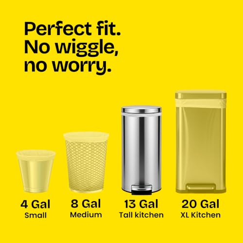 Glad ForceFlex Tall Kitchen Trash Bags, 13 Gallon, Pine-Sol Original, 40 Count (Package May Vary) - image 9