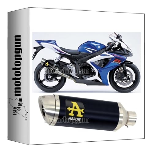 Escape Arrow Thunder reduce peso y optimiza gas en Suzuki GSX-R 600 ie