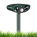Produktbild Katzenschreck Ultraschall, Solar Tiervertreiber Katzenvertreiber, Ultraschall Tierabwehr Hundeschreck Wasserdicht mit Bewegungssensor für Garten Katzen, Hunde, Wildtiere