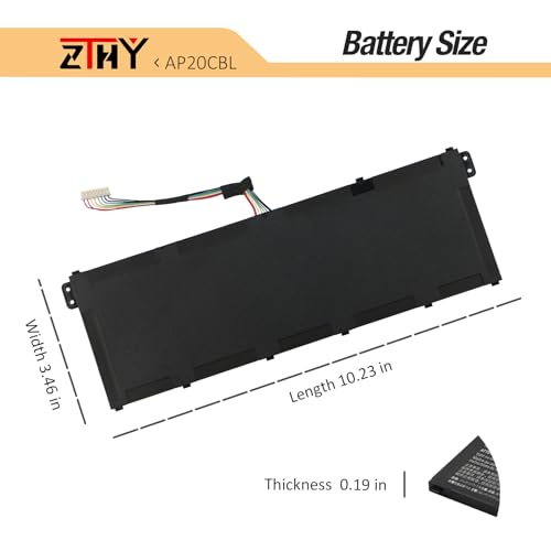 Image of AP20CBL Laptop Battery for Acer Aspire 5 A515-45 Aspire 7 Swift 3 SF314-43 | A515-45G A515-46 A515-56 A515-56T A515-56G A715-43G SF314-511 Vero AV15-51 TravelMate Spin B3 B311RNA-32 Chromebook CB315-4H