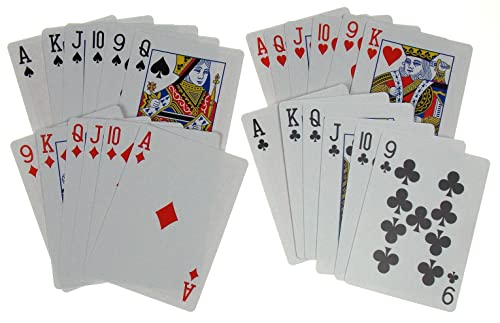 Set de Cartas para Euchre Hickoryville 2 Barajas con Dado miniatura 6