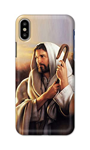 Image of PRINTFIDAA Catholic Image of Jesus Christ from Slovakia Hard Back Cover for Apple iPhone X /iPhone 10 / iPhone Ten /iPhone Xs Back Cover -(P6) KAT1003