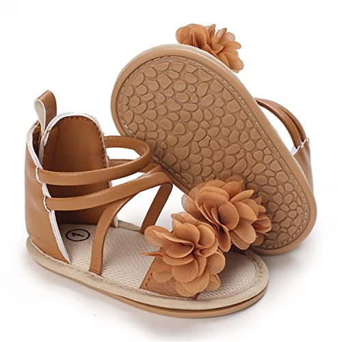 Image of LAFEGEN Baby Boys Girls Summer Sandals Non Slip Soft Sole Outdoor Infant Toddler First Walker Crib Shoes (0-18Months)