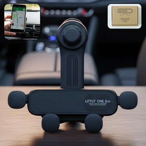 Image of Car Air Vent Phone Holder with 360 Rotation & Secure Grip